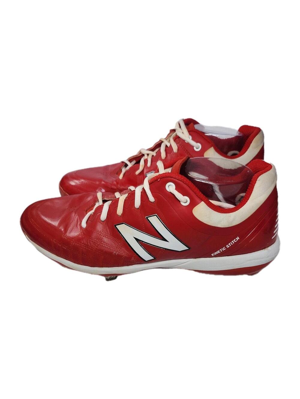 New Balance Basebal Metall Cleats Shoes Men’s Size 12 Kinetic Stitch
